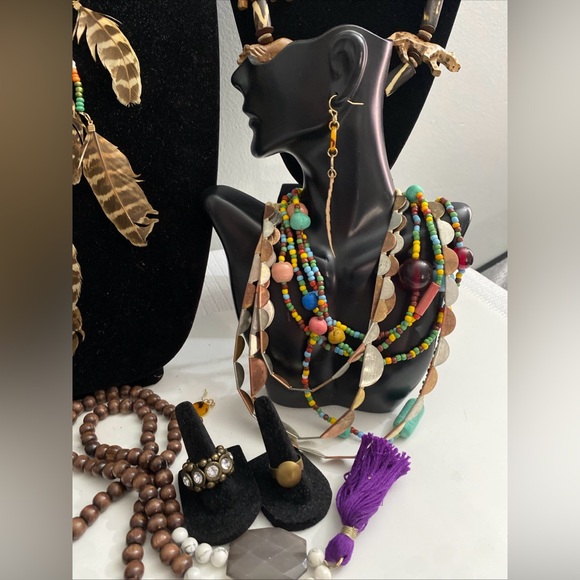 Lot of Vintage Bohemian Jewelry  some designers - Picture 3 of 13